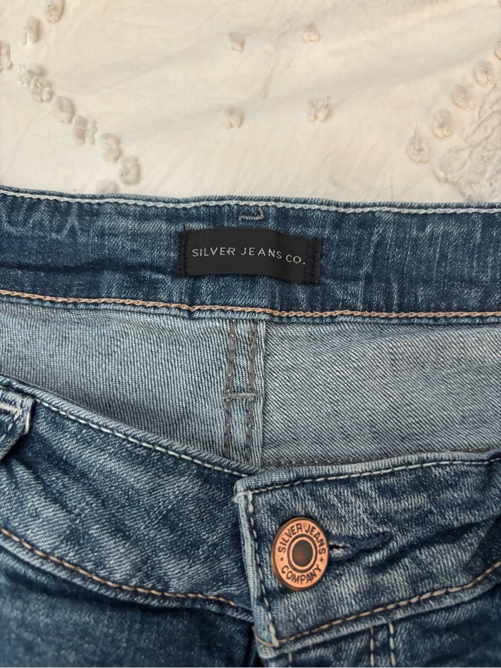 Silver Jeans High-Rise Women's Medium Blue Wash Jeans